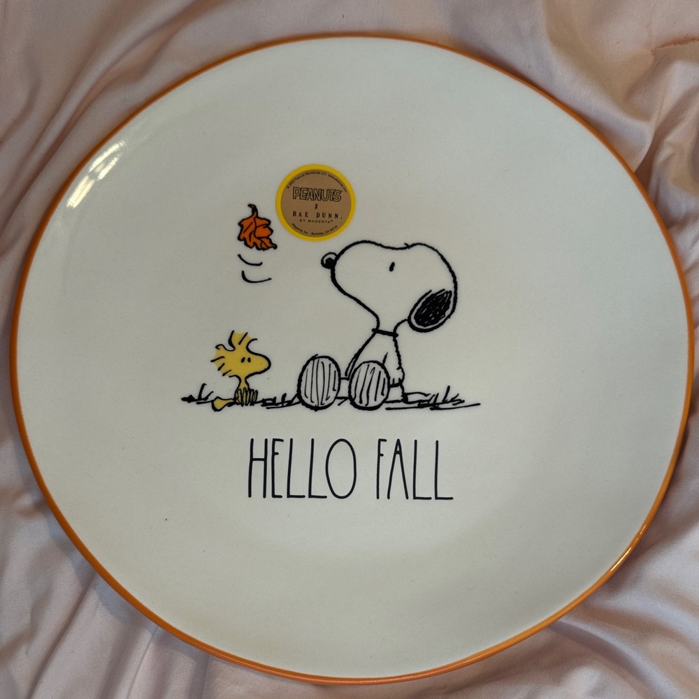 Rae Dunn Peanuts Collaboration Plate